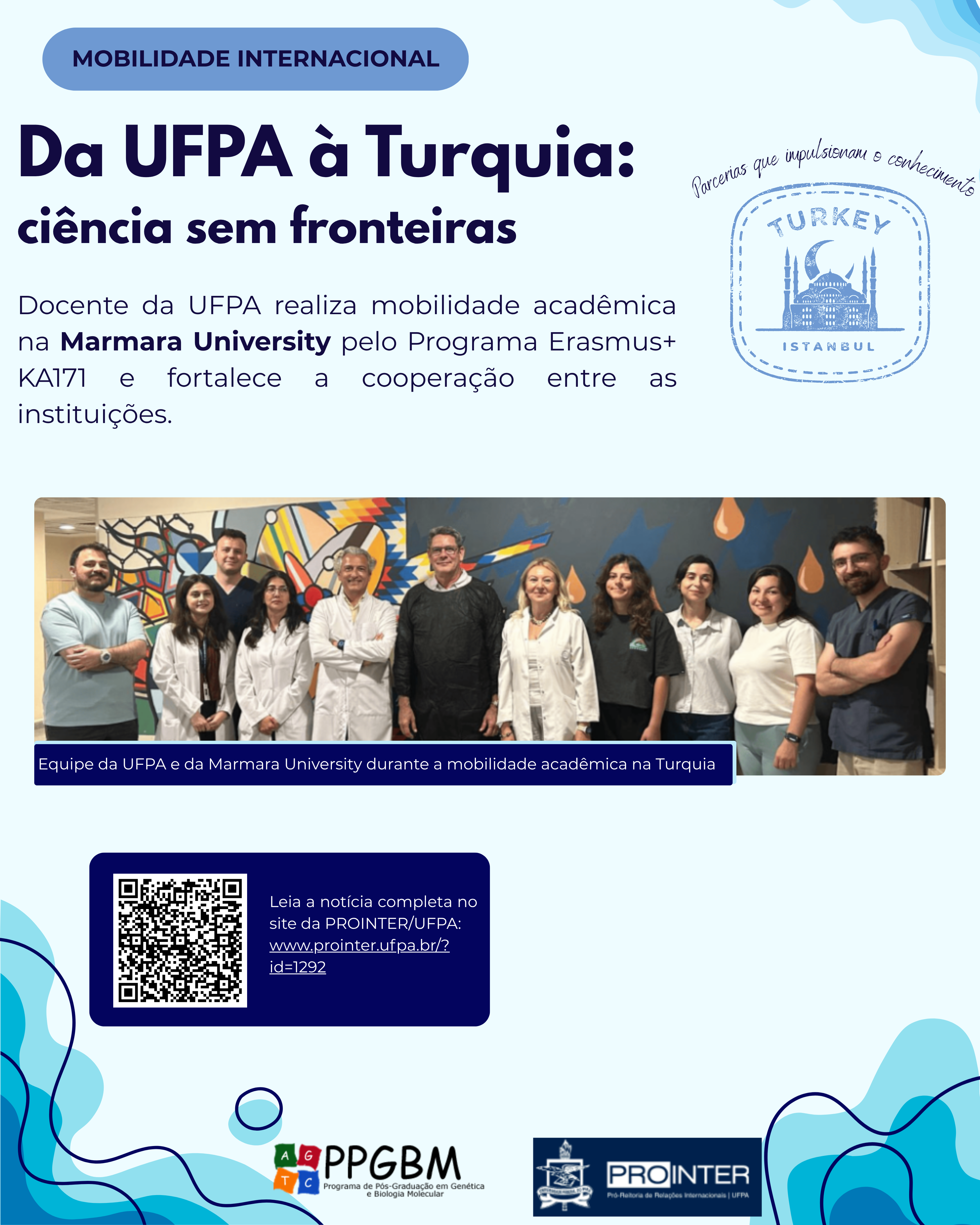 Da UFPA à Turquia: ciência sem fronteiras